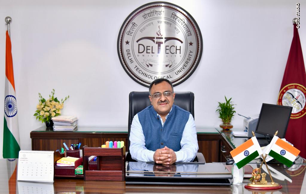Vice Cansellor Prof. Prateek sharma Delhi technological university